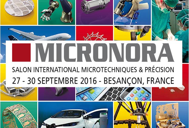 Affiche du Salon international Microtechniques & Précision